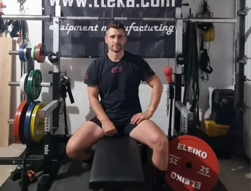 Home gym: Guillaume Goudeau